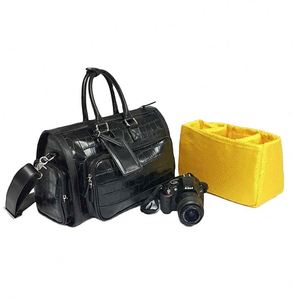 Bolsa de viaje de nylon de lujo personalizada de fábrica BSCI, equipaje elegante, bolsa de lona multifunción, bolsa para cámara DSLR - Product Image 1