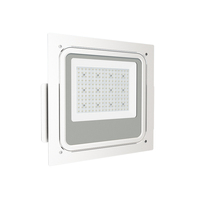 Projecteurs LED Atex ZGSM-GS04-150R à montage encastré 150 Watts Lumileds 3030 pour auvent de station-service