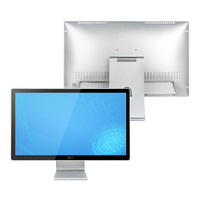 Écran tactile mural LGS de 18,5 pouces, moniteurs tactiles Windows, tablettes industrielles robustes Linux pour les industries