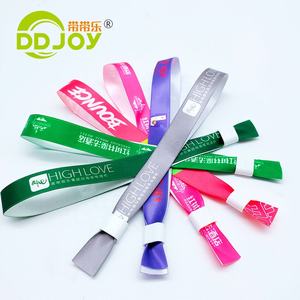 Pulseras Promocionales de Tela Tejida con Estampado Náutico Personalizadas para Eventos - Product Image 3