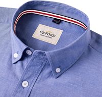 Kemeja Flanel Formal Pria Musim Semi Grosir ODM, Lengan Panjang, Kancing Depan, Bahan Polyester/Katun Bernapas dengan Saku