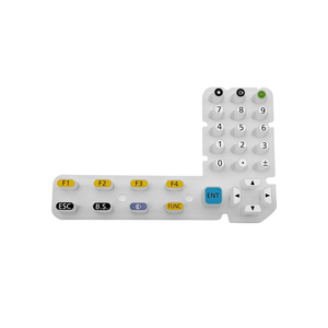 Nouvelle clé en caoutchouc de clavier en caoutchouc de haute qualité pour clavier en silicone en caoutchouc GM52 <span class=keywords><strong>GM55</strong></span> GM50 - Product Image 1
