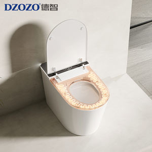 S027 Bidé Inteligente De Luxo Definido Por Usuário Duplo Com Tela De Exibição Enema Cleanse Smart Toilet - Product Image 3