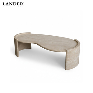 <span class=keywords><strong>Mesa</strong></span> de <span class=keywords><strong>Centro</strong></span> de Mármol <span class=keywords><strong>Travertino</strong></span> Landerstore, <span class=keywords><strong>Mesa</strong></span> de <span class=keywords><strong>Centro</strong></span> de Mármol para Sala de Estar - Product Image 6