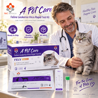 Kit de test rapide du virus de la leucémie féline (FELV) pour cliniques vétérinaires – Produit de diagnostic en gros