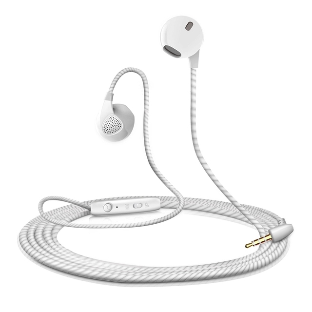Wired Stereo HiFi In-Ear Sports Earbuds with 3.5mm Jack Active Noise Cancellation (ANC) IPX7 Waterproof