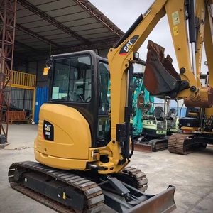 Excavatrice sur chenilles hydraulique CAT 303E de 3 tonnes avec godet de terrassement d'une capacité de 0,12 m³, équipement de construction d'occasion - Product Image 1