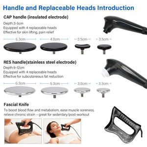 ポータブル3 in 1フェイス & ネックリフティング448khz Tecartherapiesマシン - Product Image 5