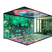 Pantalla LED Interactiva para Piso P6.25, Alta Capacidad de Carga, Antideslizante, para Exposiciones, Experiencia Inmersiva