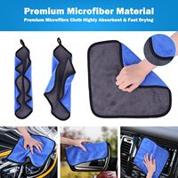 Kit de nettoyage de voiture 10 pièces avec sac de rangement 9L ensemble de brosses de détail de seau pliable brosse de roue à manche court