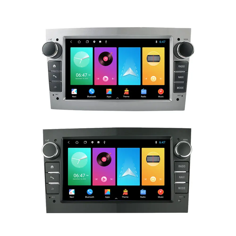 2 Din Radio Car Android 12 navigazione GPS WiFi BT FM Autoradio Audio per Opel Corsa/Astra/Vectra/Zafira/Combo