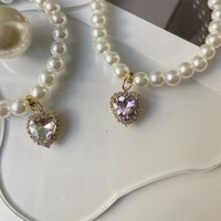 Collier de luxe orné de diamants, de perles et de cristaux, durable et confortable pour chats, chiens, petits animaux, accessoires pour animaux de compagnie personnalisables