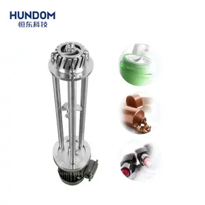 Food grade stainless steel high shear homogenizer mixer for cosmetics/ Water and oil mixing