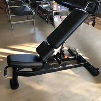 Banc réglable pour usage commercial en salle de sport, équipement de musculation et de fitness, robuste