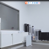 Calentadores de Radiador de Núcleo de Cerámica Eco Smart, Termostato Ajustable Controlado por Aplicación, Almacenamiento de Ahorro de Energía