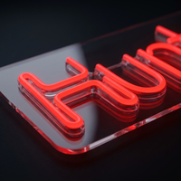 Enseignes néon LED alimentées par transformateur pour pub, boîte de nuit, bar à bière, bar man cave, toile de fond de fête et publicité