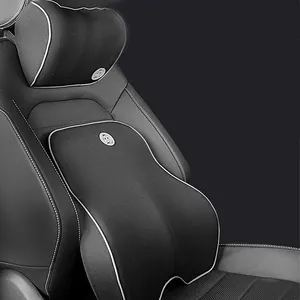 Cuscino del sedile in Memory Foam per conducente cuscino per schienale in vita con supporto lombare per auto