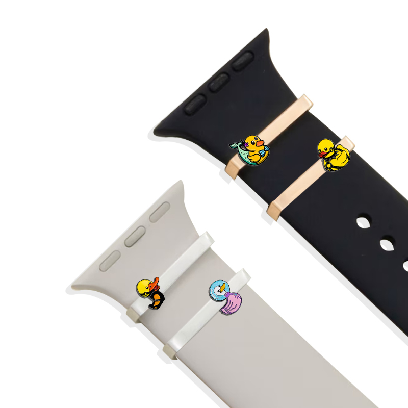 Custom Enamel Watch Band Charms for