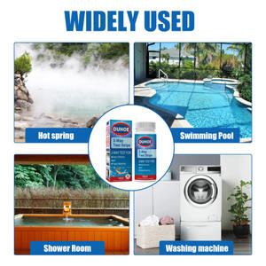 OUHOE 3-in-1 용지 품질 총 알칼리도 경도 수영장 깨끗한 물 Ph 테스트 스트립 - Product Image 3