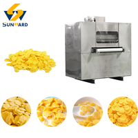 Machine à fabriquer des céréales pour le petit-déjeuner, des snacks de maïs soufflé, des granulés, des flocons de maïs, extrudeuse, capacité de production de 100 à 500 kg/h