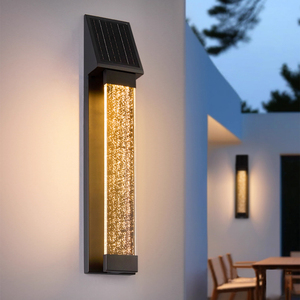 Yunduo Solaire Applique Murale Extérieure Étanche IP65 Jardin Décoration <span class=keywords><strong>Led</strong></span> Applique Murale pour Balcon <span class=keywords><strong>Terrasse</strong></span> Cour Villa - Product Image 1