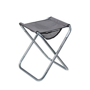 Tabouret pliant d'extérieur en alliage d'aluminium 7075, chaise de pêche extra large et portable, siège de camping et de croquis rectangulaire pliable - Product Image 1