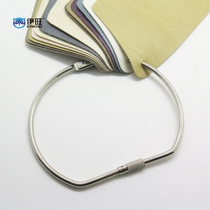 Anillo de Almacenamiento de Cinta Metálica en Forma de D de 6 Pulgadas para Decoración y Muestras de Color DIY - Product Image 4