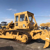 Bulldozer à chenilles D7G, tracteur à chenilles D7G, D6D, Machine hydraulique originale, chenille d'occasion, D7G, avec treuil