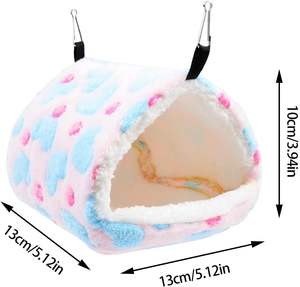 Anpassbares wasch bares kleines kurzes Kaninchen, weiße Maus versteckt Toy metal Hook Socket Hanging Toy Katzen bett Hunde bett - Product Image 5