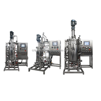 Nouveau réservoir de fermentation automatique à petite échelle 10L pour machines et équipements industriels de laboratoire avec composants PLC de base