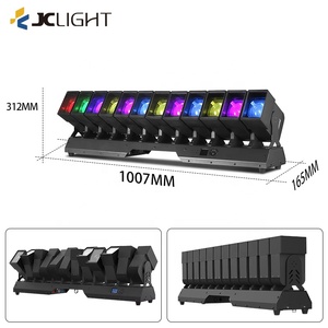 Equipo de Escenario para DJ Barra de Luces LED Móvil 12x60W Píxel RGBW 4 en 1 con Haz de Luz Beam DMX Wash Zoom y Matriz de Ondas - Product Image 6