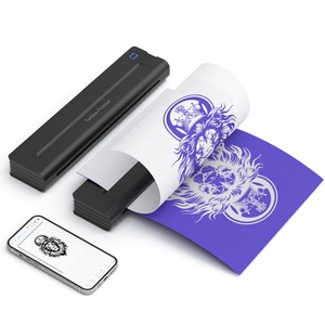 A41 Thermal <b>Printer</b> A4 Inkless Tattoo Paper USB Interface Label Maker for Home Office Study <b>Printer</b> - Product Image 2