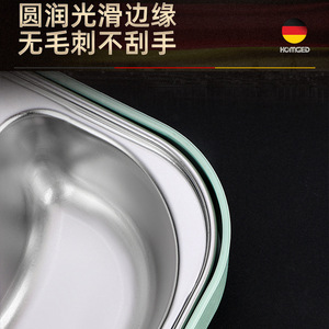 304 Stainless Steel Insulated <b>Lunch</b> <b>Box</b> with Four Compartments, Ideal for Dormitories, Offices, Students, and Office Workers - Product Image 4