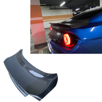 Coffre arrière de voiture en fibre de carbone de style AC de haute qualité avec becquet pour Ford Mustang GT 2015+