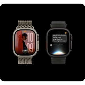 เคสไทเทเนียมธรรมชาติสำหรับ Apple Watch Ultra 4 ขนาด 49 มม. หน้าจอ OLED กันน้ำได้ลึก 100 เมตร จัดส่งโดย FedEx - Product Image 4