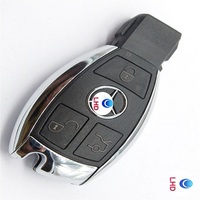 Clé de voiture à distance 3B 4B 433MHz 315MHz à 2 piles avec puce NEC pour Mercedes-Benz Classes A B C E S W203 W204 W205 W210 W211 W212 W221