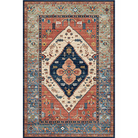 Tapis de prière turc ethnique persan rétro lavable à impression numérique pour salon, table basse, chambre à coucher, extérieur, voiture, enfants