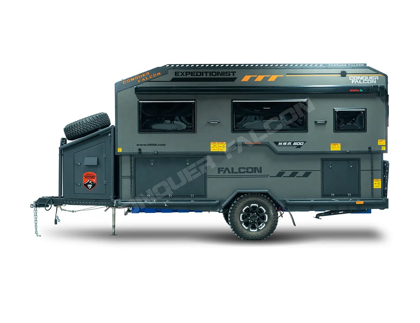 Nouvelle remorque de camping-car Pop-Up, remorque de camping-car, véhicules tout-terrain, camping-car, caravane