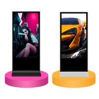 Afficheur numérique LCD/kiosque intérieur étanche de haute qualité de 55 pouces avec WiFi 1920x1080 pour les magasins de détail et les ascenseurs