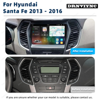 Autoradio Écran 2K UIS 7870 Android 13 pour Hyundai Santa Fe 3 2013-2016 Système Multimédia Voiture CarPlay 4G DSP