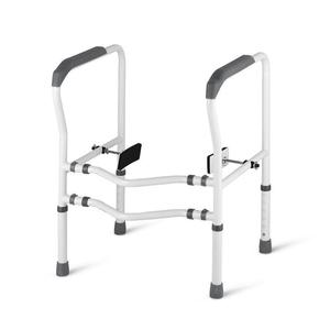 Barras de seguridad para baño, marco de apoyo para inodoro, capacidad de carga de 136 kg para usuarios mayores y con discapacidad - Product Image 3