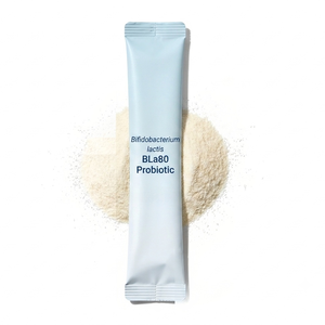 โปรไบโอติกแบบซอง OEM พร้อมจุลินทรีย์ Bifidobacterium Lactis BLa80 เพื่อสุขภาพลำไส้และเสริมภูมิคุ้มกัน รสจืด บรรจุภัณฑ์แบบแพ็คใหญ่ สำหรับผู้ใหญ่ ODM - Product Image 1
