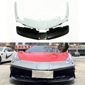 Pare-chocs avant en fibre de carbone de style Mish-a pour <span class=keywords><strong>Ferrari</strong></span> 488, durable, qualité supérieure, directement de l'usine - Product Image 1