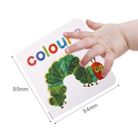 El mundo de Eric Carle, pequeña biblioteca de aprendizaje, libros educativos en inglés para niños