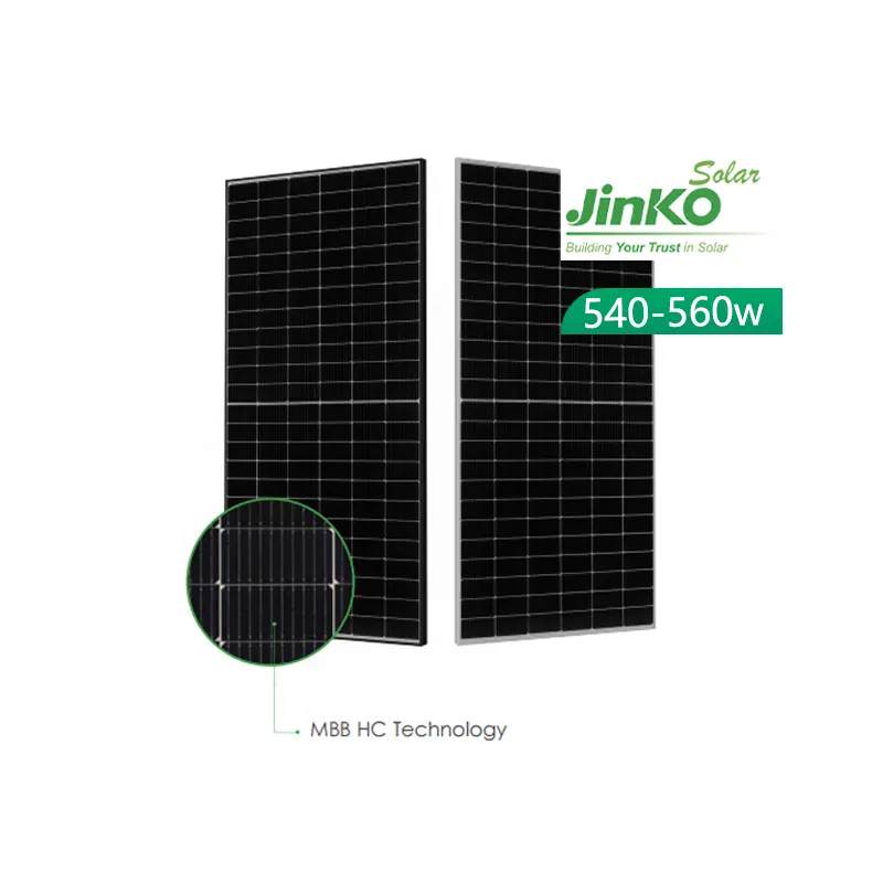 Jinko Top Brand 550w pannello solare JKM550M-72HL4-V 540w 550w 560w P-type Jinko 550w pannello solare per energia solare