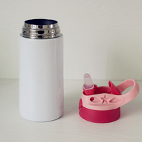Bouteilles d'eau avec logo personnalisé, bouteille d'eau vierge pour sublimation, mug blanc