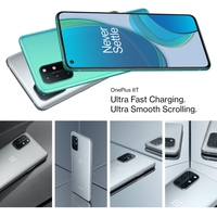 OnePlus 8T 5G, appareil photo, 8 Go + 128 Go, téléphone portable OnePlus original et tendance
