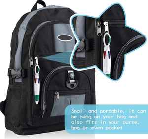 4-in-1 Multi-color Shuttle <b>Pen</b> With Carabiner Hook Promotional Gift <b>Pen</b> for Kids Party Bag Fillers Business Event Giveaway - Product Image 4