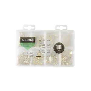 Woking <b>Picture</b> <b>Frame</b> <b>Hooks</b> Set Carbon Steel Polished Slip <b>Hook</b> Home Decoration Hardware Kit - Product Image 3