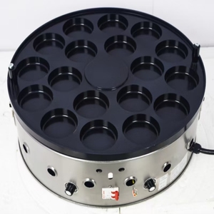 <span class=keywords><strong>เตา</strong></span>แฮมเบอร์เกอร์ไฟฟ้า32รูเครื่องทำเค้กถั่วแดง - Product Image 3